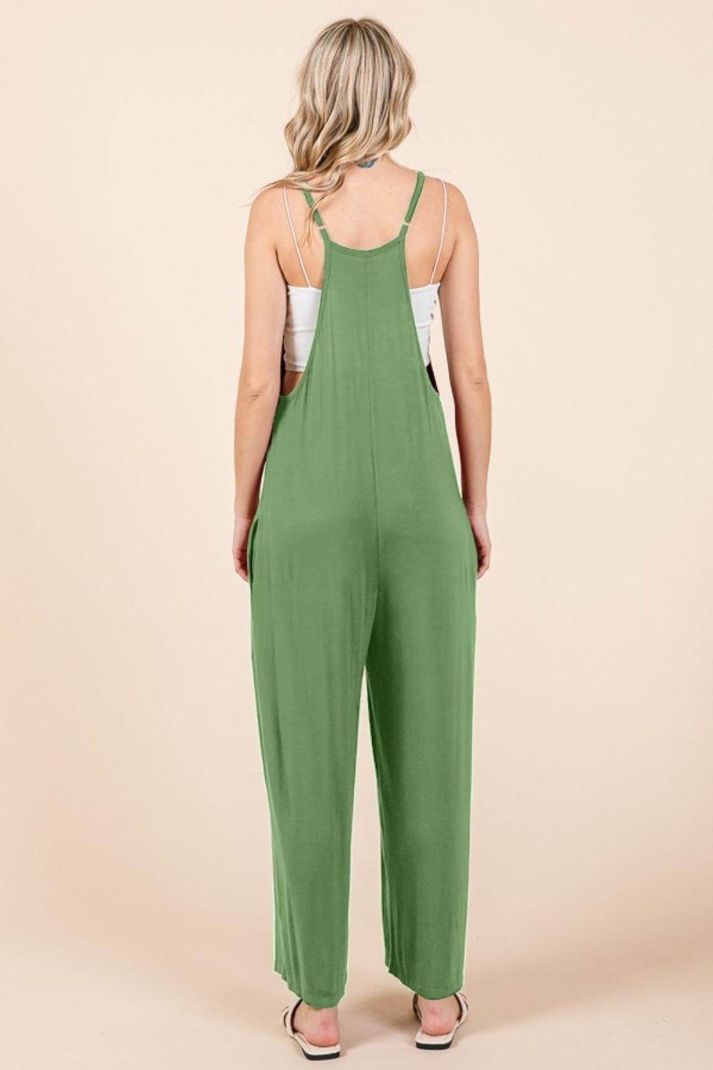 Culture Code Full Size Sleeveless Wide Leg Jumpsuit - Selvanelle