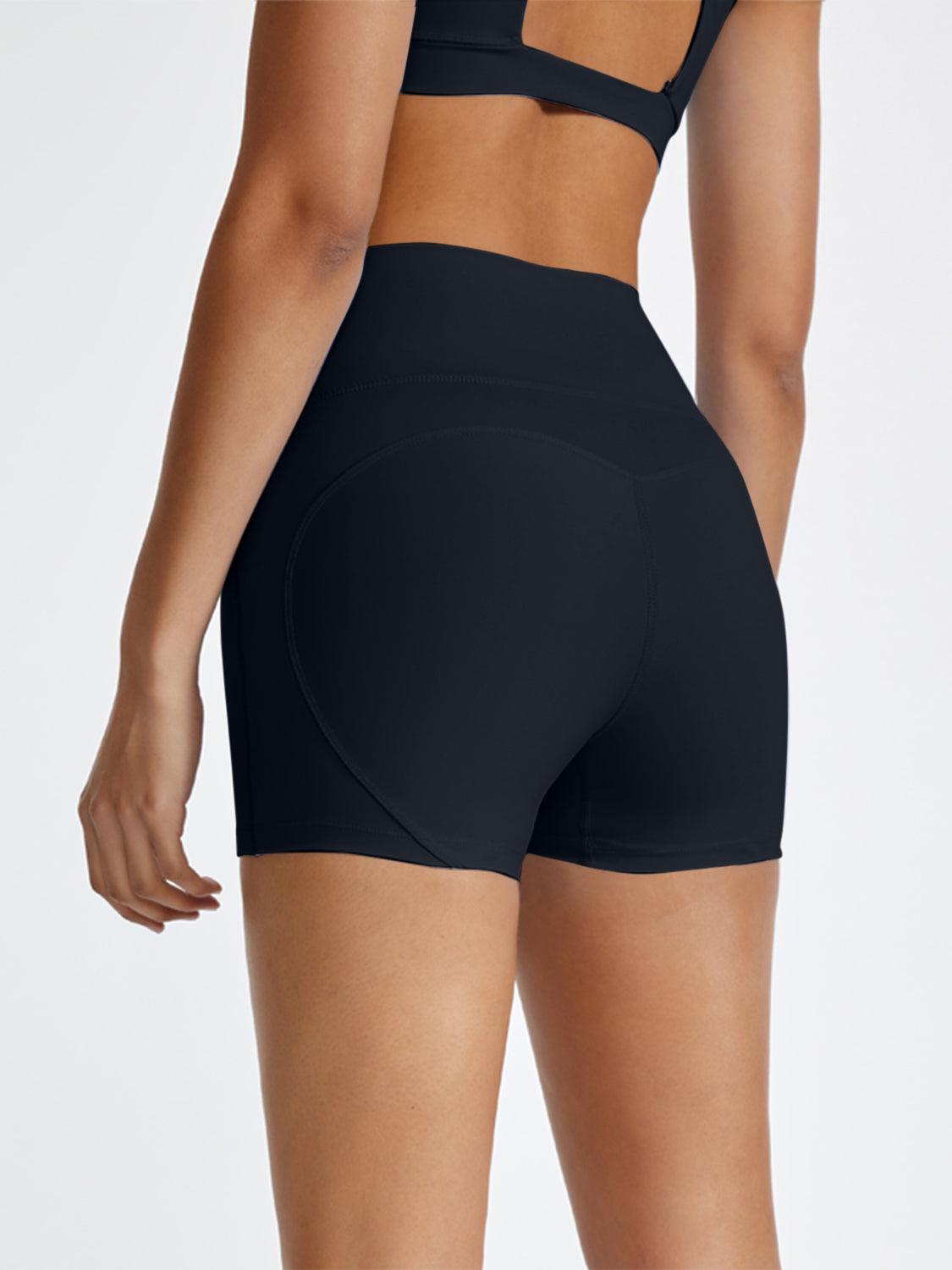 High Waist Active Shorts for Women with Stretchy Comfort