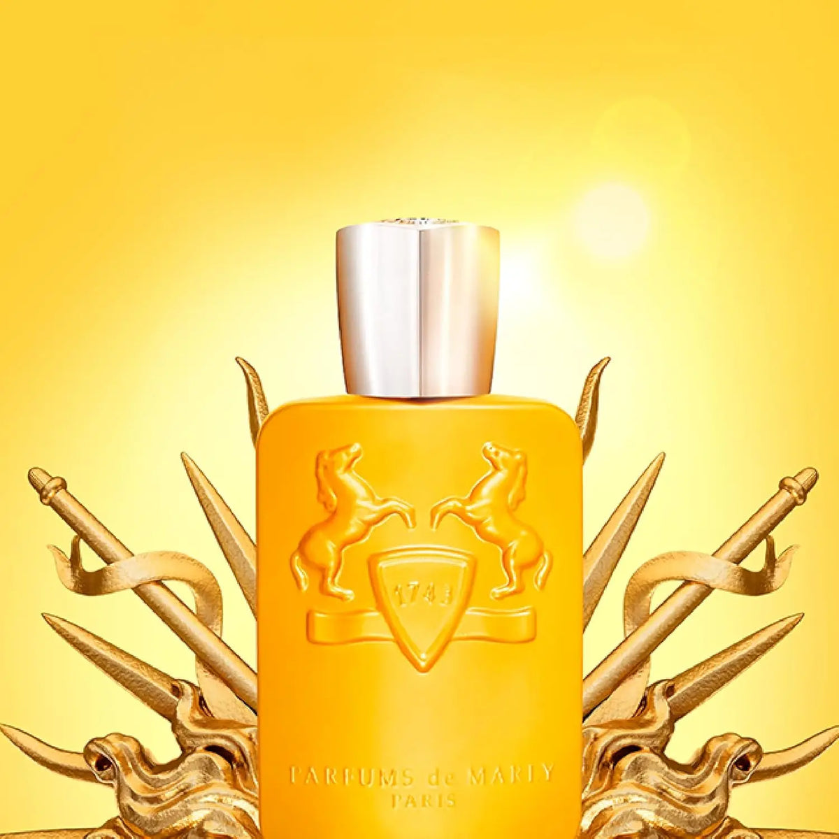 Parfums de Marly Perseus Men’s EDP – Woody Citrus Aromatic, 4.2 fl oz / 125 ml