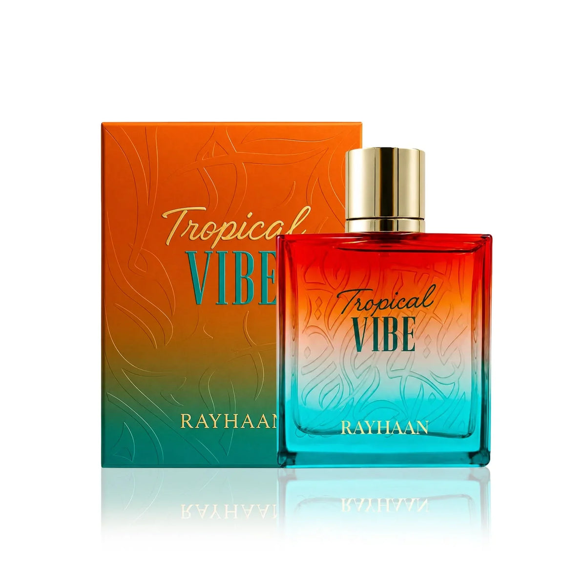 Rayhaan Tropical Vibe Unisex EDP – Tropical Fruity Floral Woody, Long-Lasting, 3.4 fl oz / 100 ml