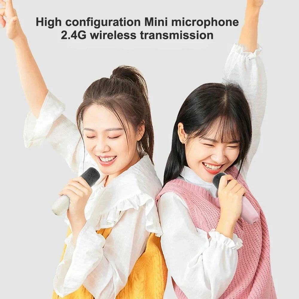 Professional Singing Bluetooth $peaker ColumnSpeaker High-end Ktv Karaoke Microphone Bluetooth Audio Wireless Mic
