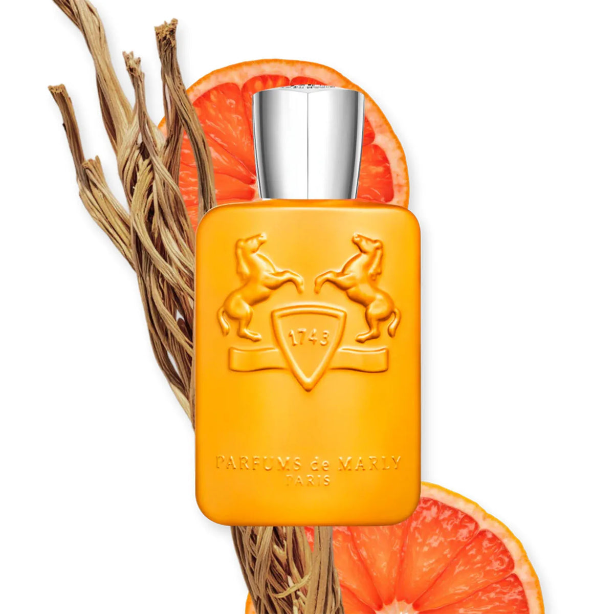 Parfums de Marly Perseus Men’s EDP – Woody Citrus Aromatic, 4.2 fl oz / 125 ml
