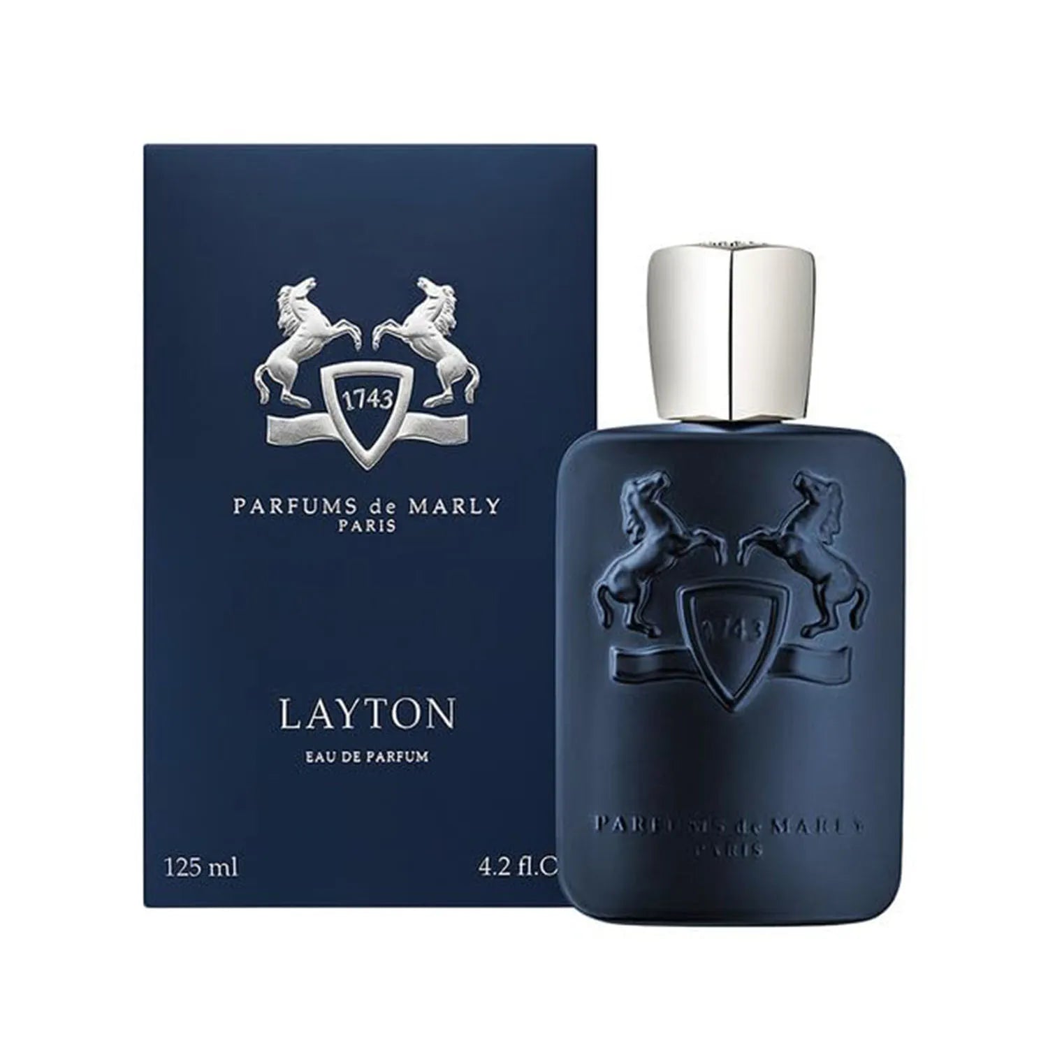 Parfums De Marly Layton Unisex Edp – Apple, Lavender, Vanilla Woody Aroma, 4.2 Fl oz / 125 ml