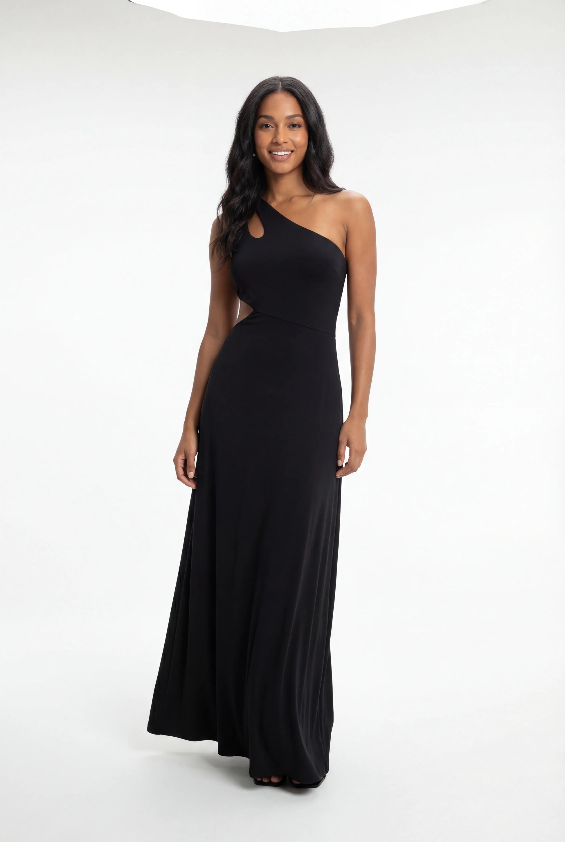 Printed Round Neck Slit Sleeveless Dress for Casual Wear