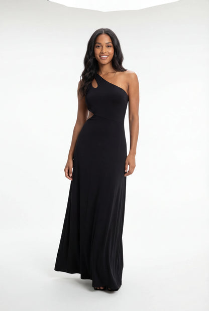 Printed Round Neck Slit Sleeveless Dress for Casual Wear