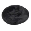 Nice Quality Drop Shipping Cute Animal Fluffy Dog Bed Premium Plush Donut Calming Bed for Pet