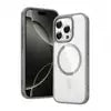 Transparent Magnetic Hard Case for with Clear Acrylic Shockproof Design Magnetic Ring Holder PMMA Material Unisex