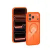 Transparent Magnetic Hard Case for with Clear Acrylic Shockproof Design Magnetic Ring Holder PMMA Material Unisex