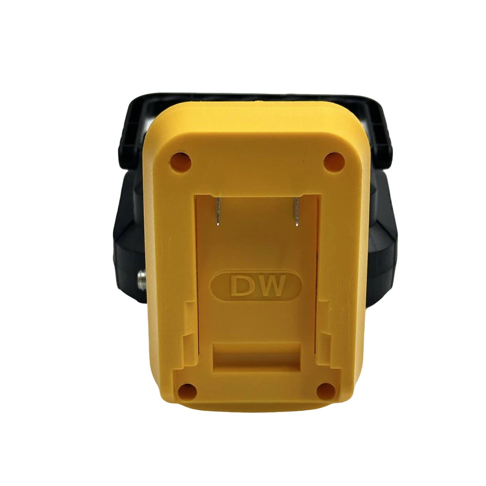 LED Work Light for Dewalt 18V 40W 6000LM, 2 USB Ports, 145° Adjustable Cordless Flood Light (Battery NOT Included)