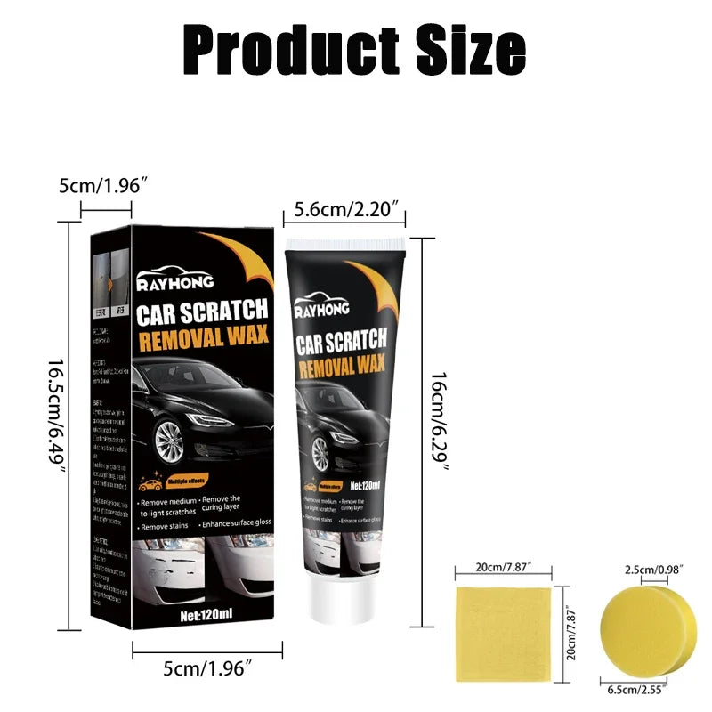 Car Scratch Remover Paint Care Tools Auto Swirl Remover Scratches Repair Polishing Auto Body Grinding Compound Anti Scratch Wax