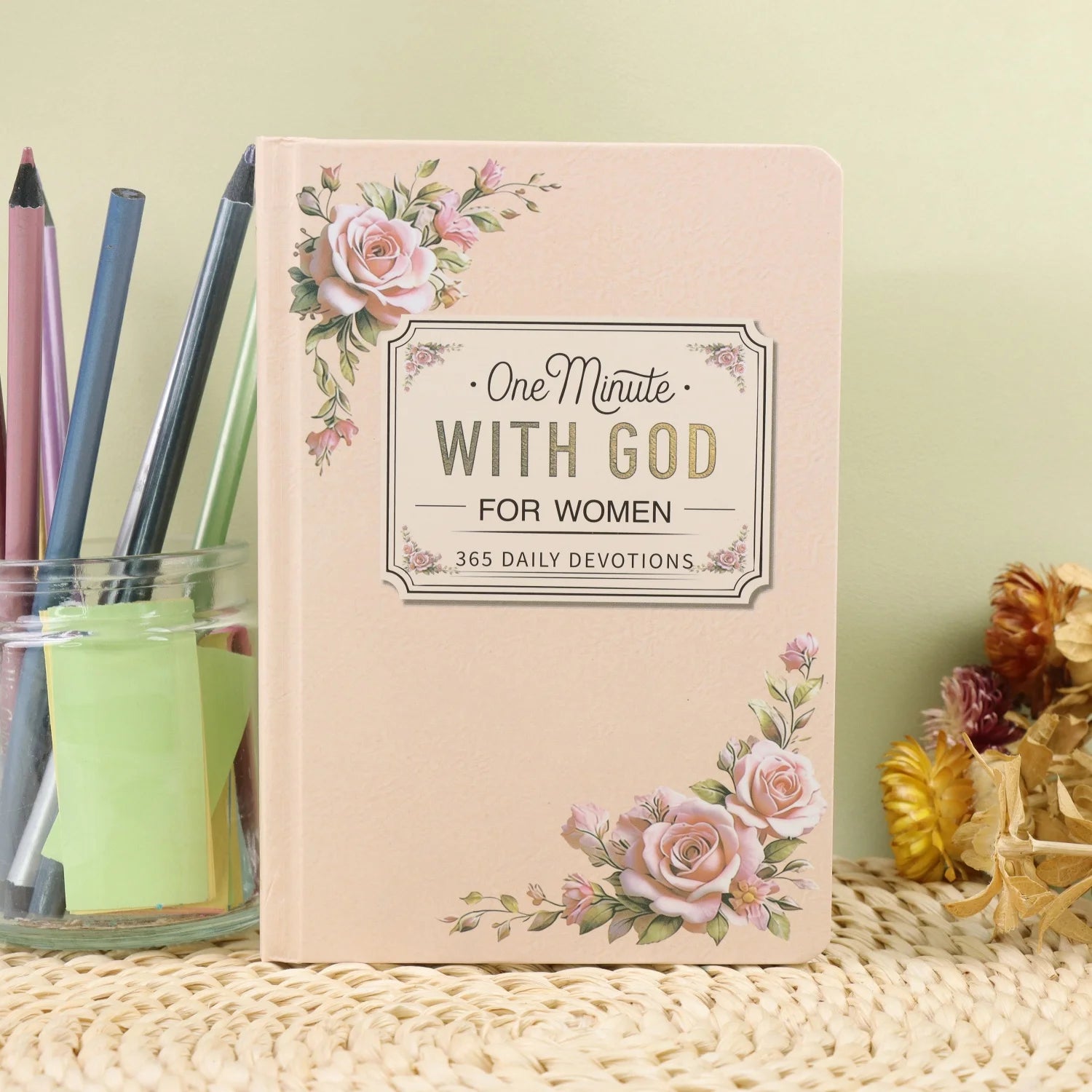 Spending a Minute with God: Women's Edition | Bible Study, Daily Spiritual Inspiration and Prayer Diary Gift for Women/Mothers