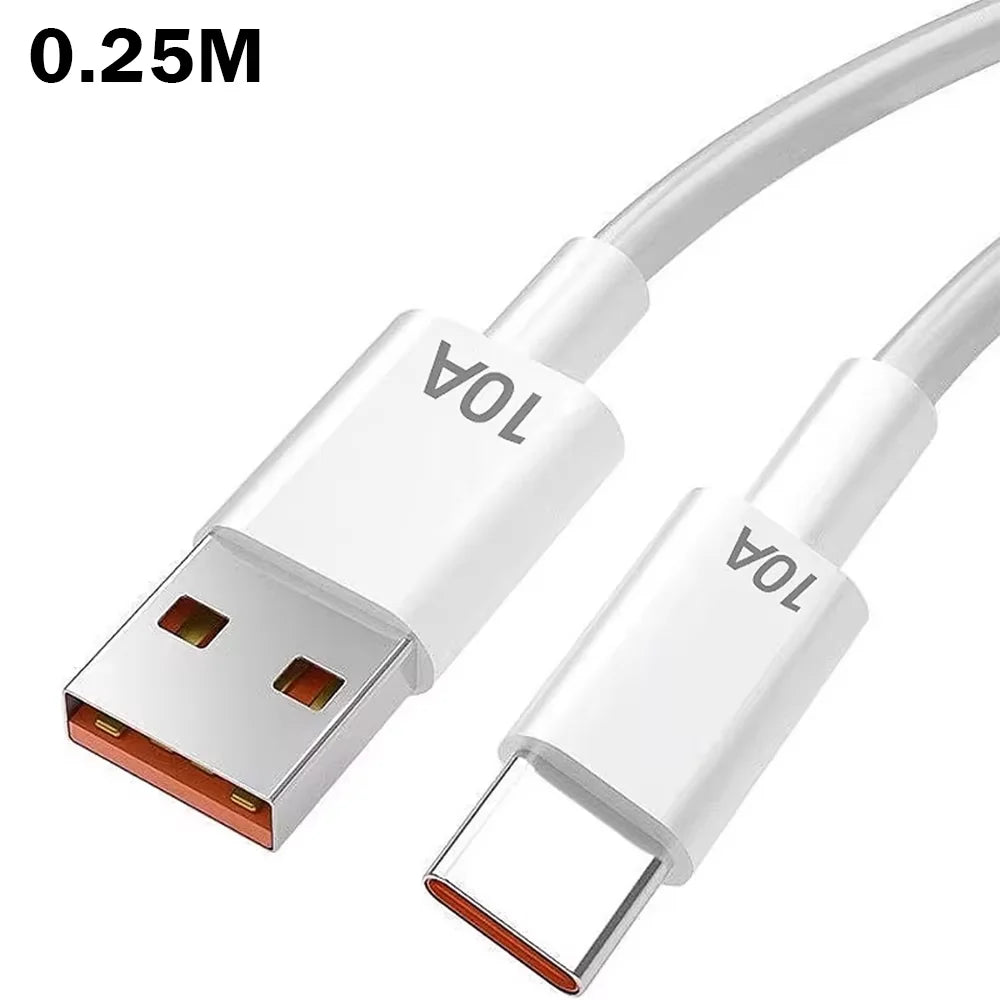 4 Port USB Charger Total 120W Fast Charging EU/US/UK Plug Wall Charger Mobile Phone Power Adapter For Phone Charge Type C Cable