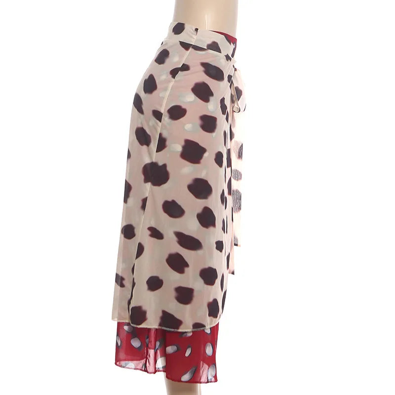 Sexy Printed With Detachable Scarf Women's Shirt Dress Lapel Collar Full Sleeve Button Mini Dresses 2026 Summer Chic Female Robe