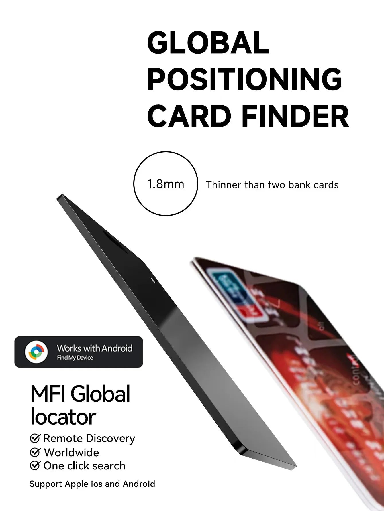 Smart Card Tracker, Compatible with the Android-Based “FindHub” Network, Helps You Quickly Locate Your Belongings