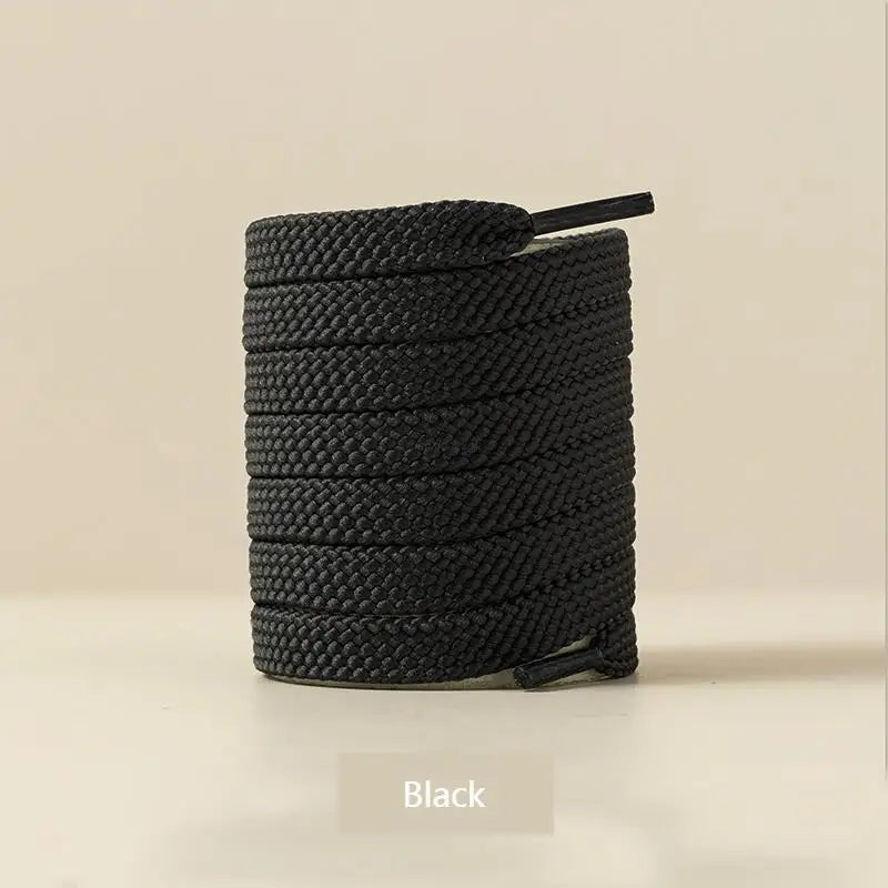 1Pair New Flat Classic Shoelaces for Sneakers Casual Shoe laces White Black Sports Shoelace Shoes Balanc String Shoe Accessories