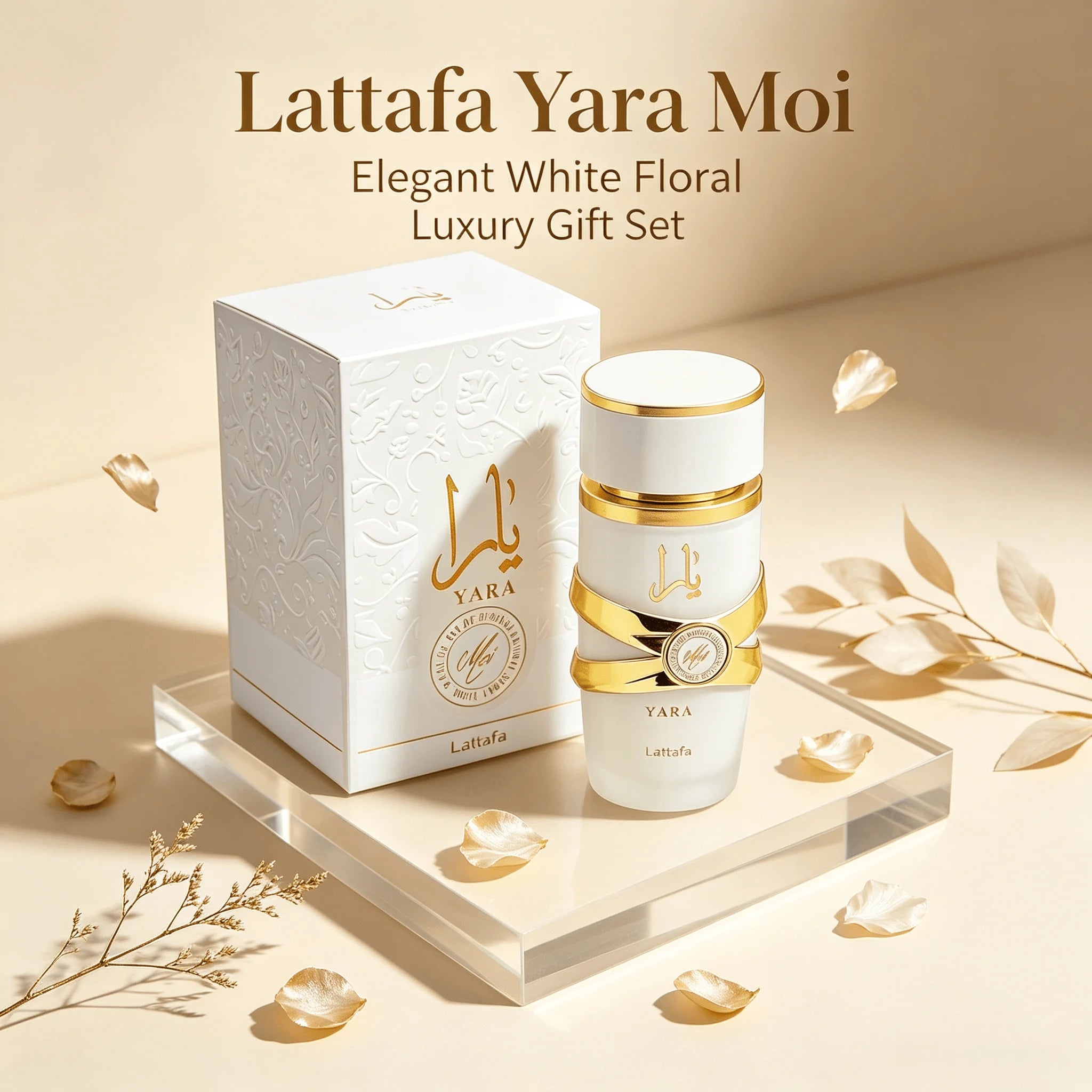Lattafa Yara Moi - Floral, Fruity, Gourmand - Long-Lasting Fragrance for Women, 3.40 Ounce / 100 ml