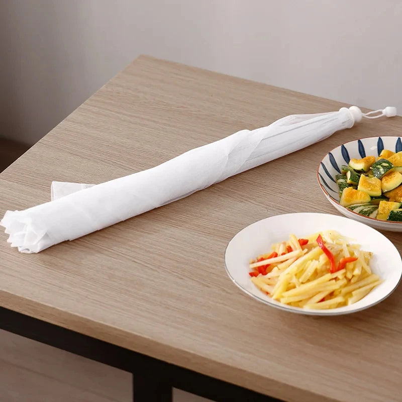 Food Cover Mesh Folding Washable Flies Tables Cover Insect Proof Protective Dish Covers Home Kitchen Storage Accessaries
