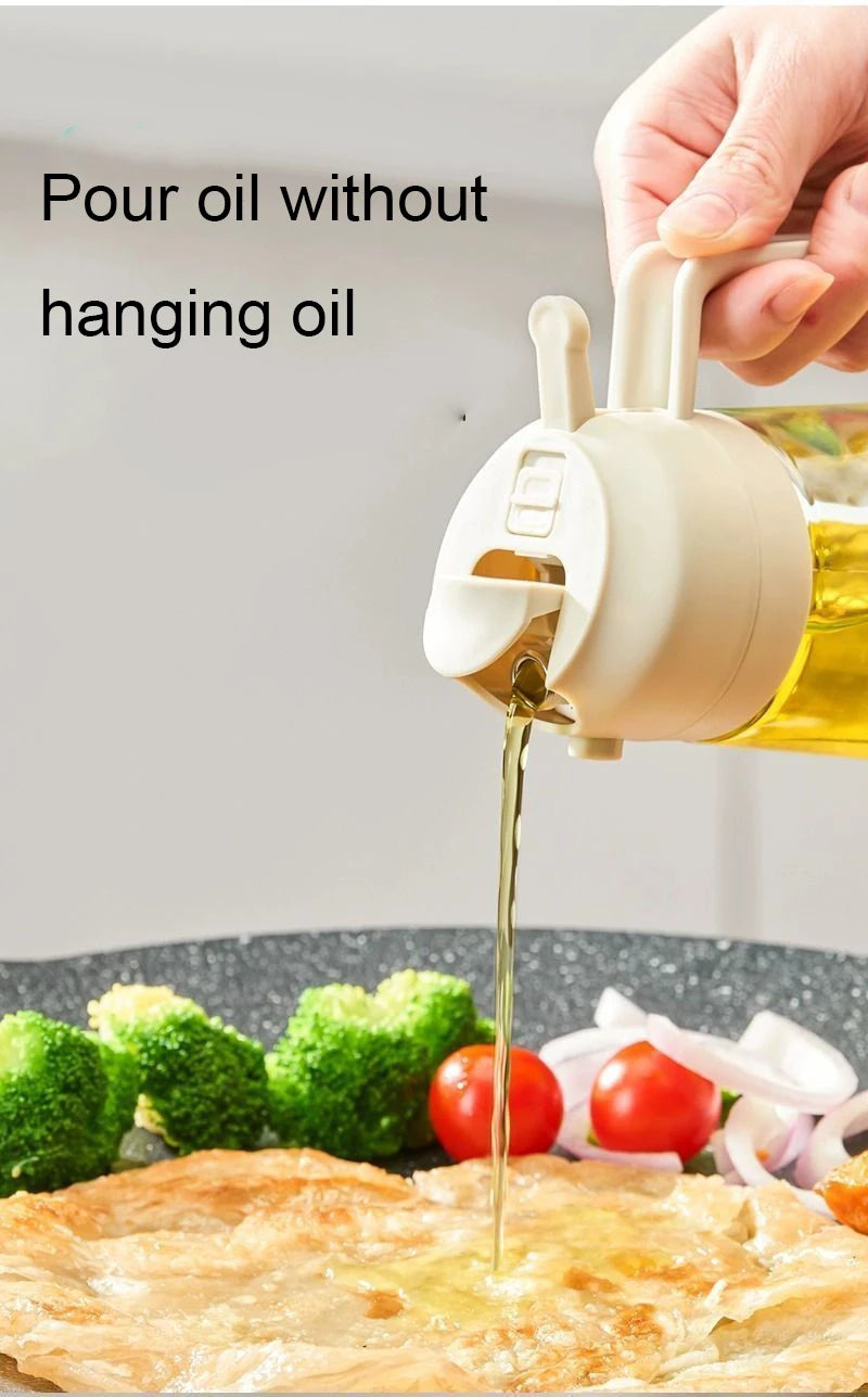 2in1 Kitchen Spray Oil Dispenser Oil Sprayer Polisher Or Only Brush Spray for Air Fryer Salad Grilling Roasting Cooking Kitchen