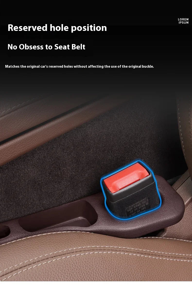 2pcs of Car Seat Gap Plug Strips Car Seat Gap Storage Box, Car Seat Position Storage Box Interior Decoration Items