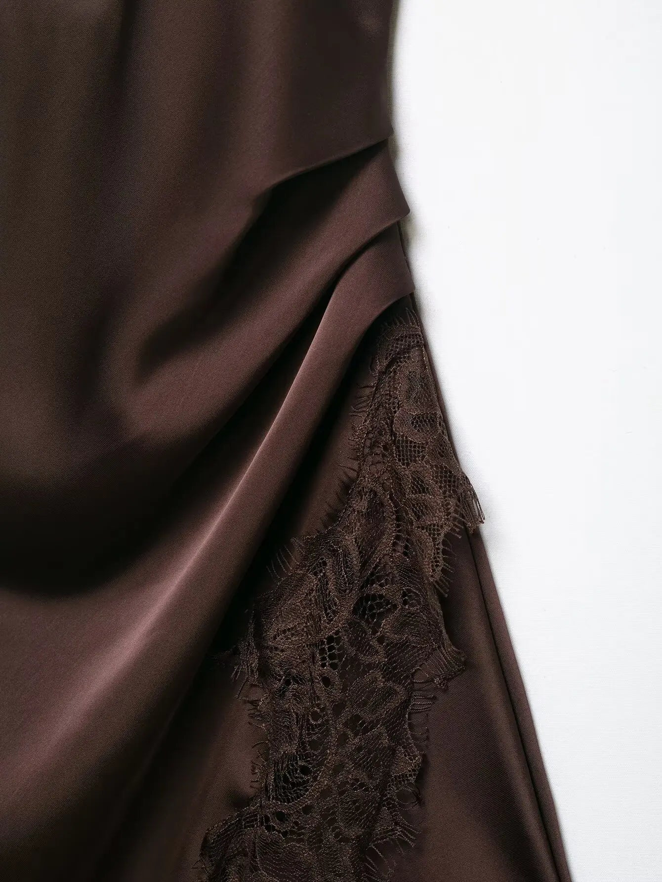 Women Lace Sling Strapless Dress Female Fashion Summer Asymmetric Satin Mini Dresses Chic Lady Evening Dress