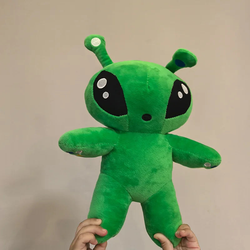 30cm Green Alien Plush Toy Anime Tentacle Horn Alien Monsters Horror Doll Boys Girls Soft Toys Stuffed Throw Pillow Kids Gifts
