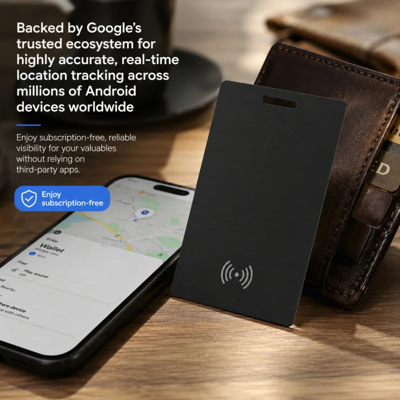 Smart Card Tracker, Compatible with the Android-Based “FindHub” Network, Helps You Quickly Locate Your Belongings