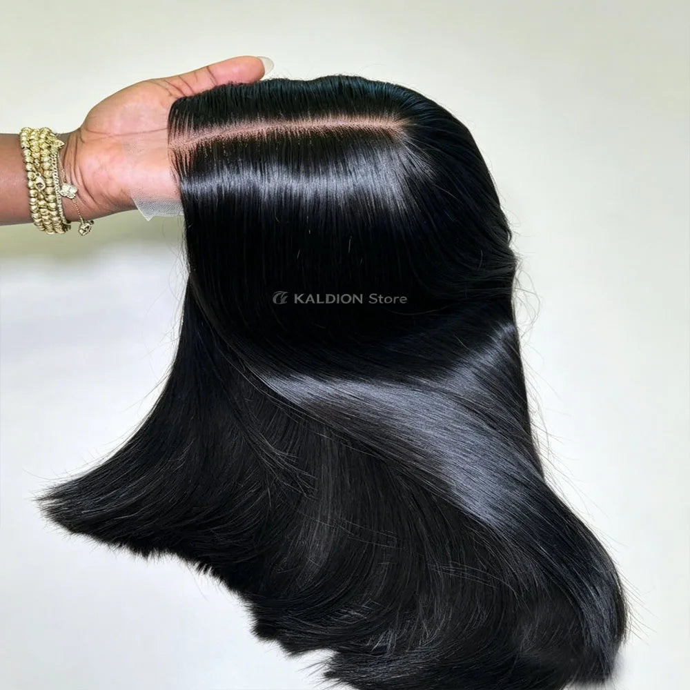 40 Inch Bone Straight Human Hair Wig 13x4 13x6 HD Transparent Lace Wigs Brazilian Full Lace Frontal Wig For Women 250% Density