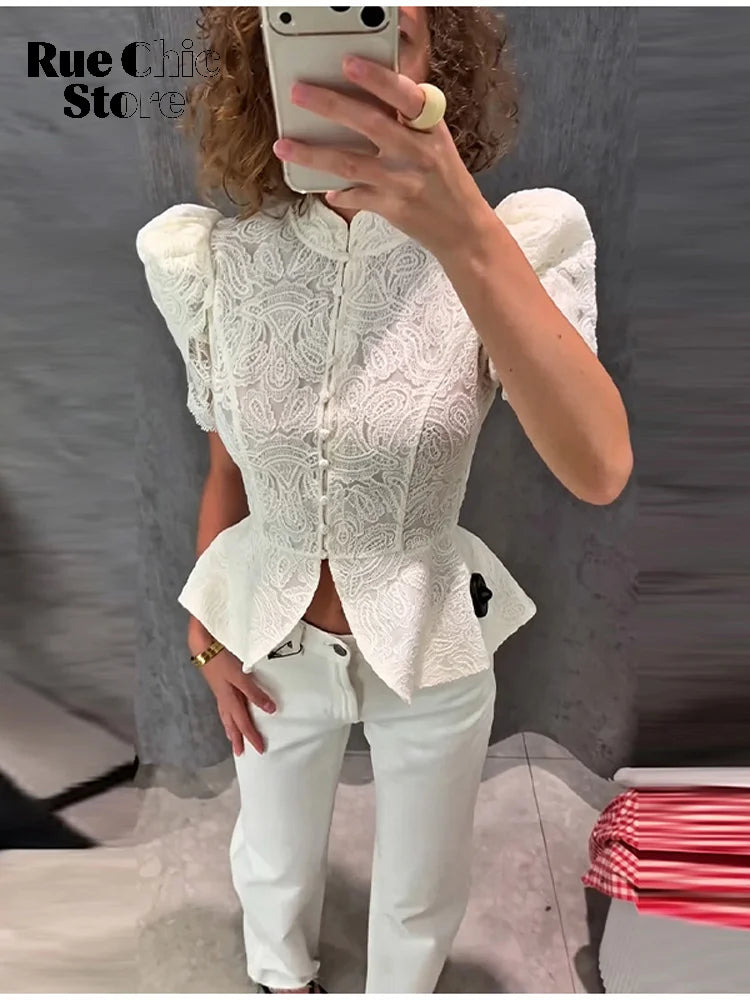 Solid Color Jacquard Glossy Satin Tops Women Chic Stand Collar Single Breasted Slim Fit Short Coats 2026 Lady Daily Outwear New