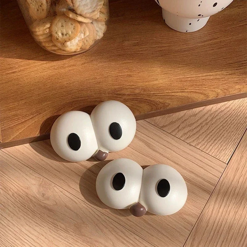 1 Pair Cute Big Eyed Hole Shoe Charms Cartoon Funny Fun Shoes Decoration Kids Adult DIY Shoe Buckles Slipper Accessories Fashion