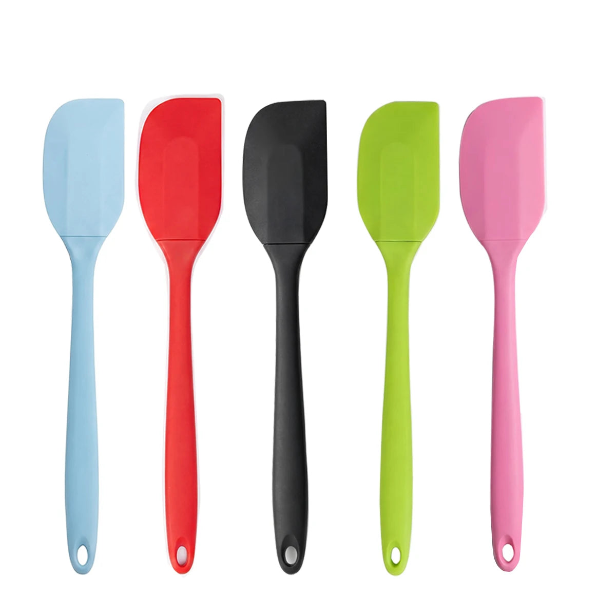 Silicone cream spatula Non-stick butter spatula Heat-resistant kitchen baking tools DIY cake baking tools