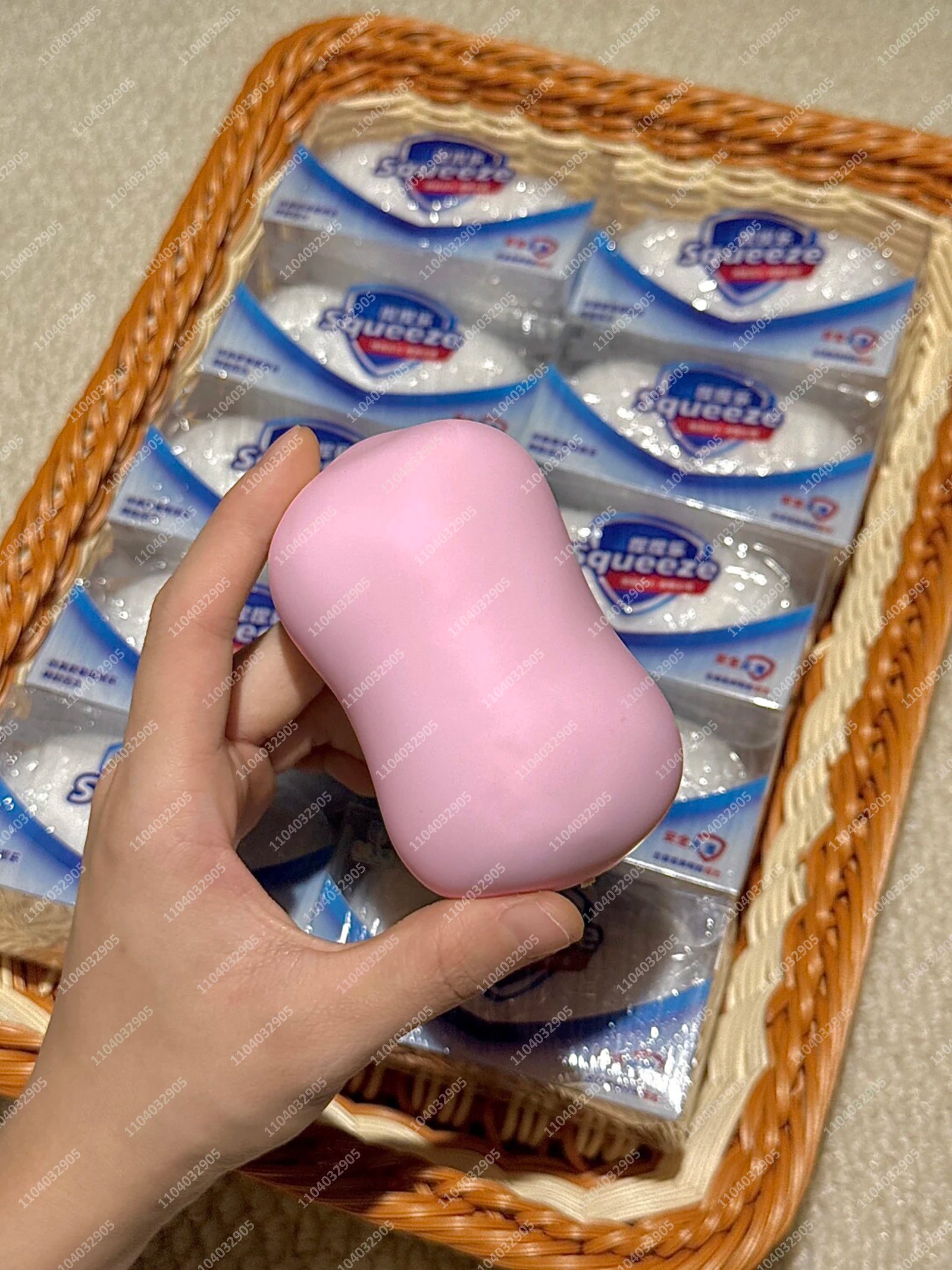 Soap Ball Squishy Soap Stress Ball Fidget Toy Crunchy Squeeze Ball Round Blocks Filled ASMR Anti Stress Toys for Kids & Adults