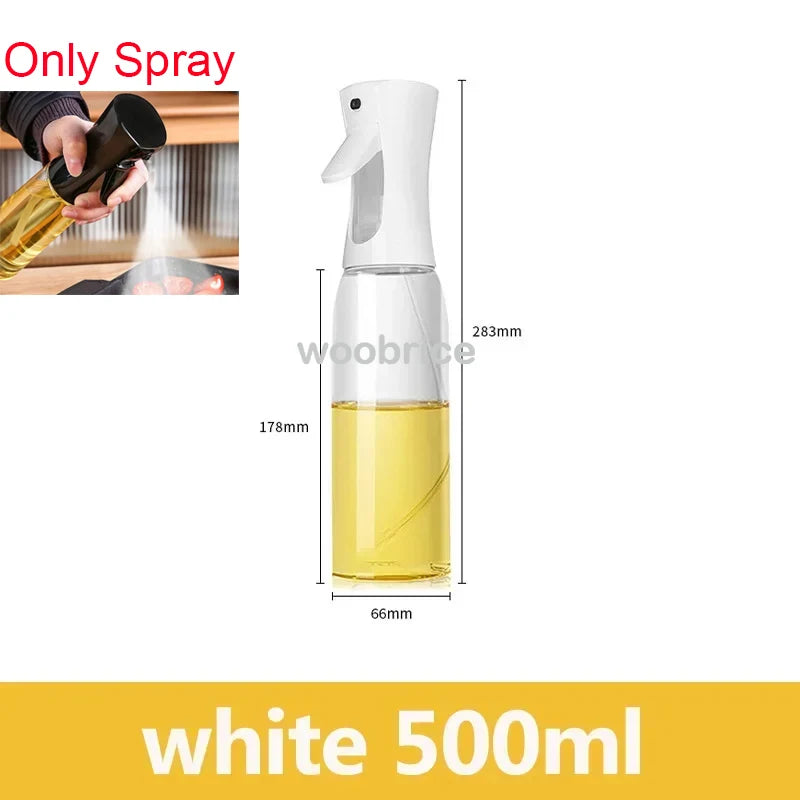 2in1 Kitchen Spray Oil Dispenser Oil Sprayer Polisher Or Only Brush Spray for Air Fryer Salad Grilling Roasting Cooking Kitchen