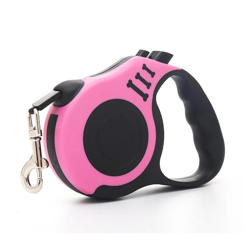 3m 5m Retractable Dog Leash Outdoor Pet Leash Nylon Braided Rope for Small Medium Dogs Pet Supplies Hiking Walking Traction Rope
