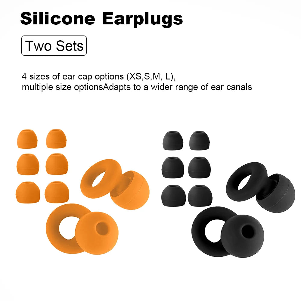Silicone Earplugs for Swimming Sleep Noise Cancel Noise Reduction-Soundproof Reduce Disturbances -Quality Earplugs