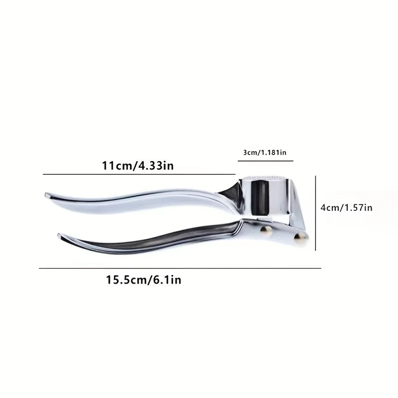 Garlic Press Crusher Mincer Kitchen Stainless Steel Garlic Smasher Squeezer Manual Press Grinding Tool Kitchen Accessories