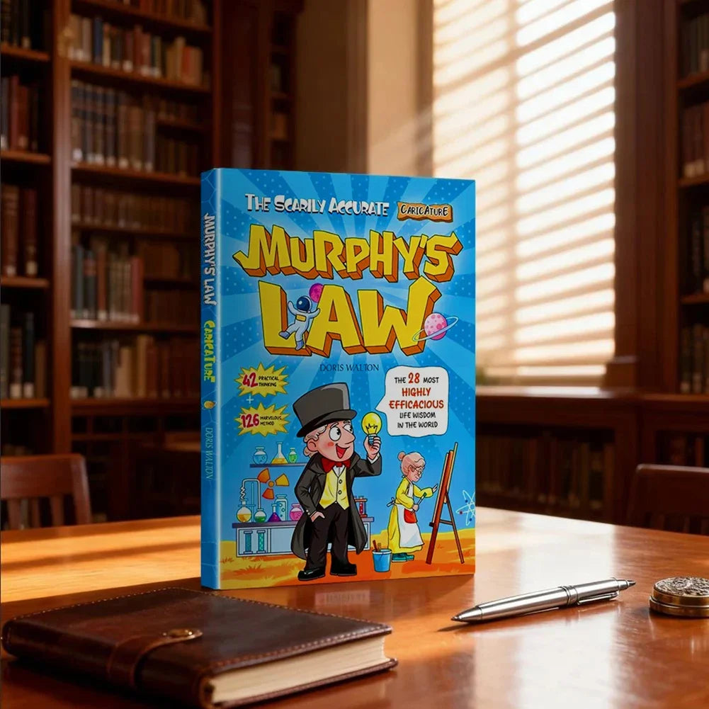 Murphy's Law English Learning Book for Kids 8-12 Years Old Builds Resilience & A Growth Mindset Provides Practical Real-World