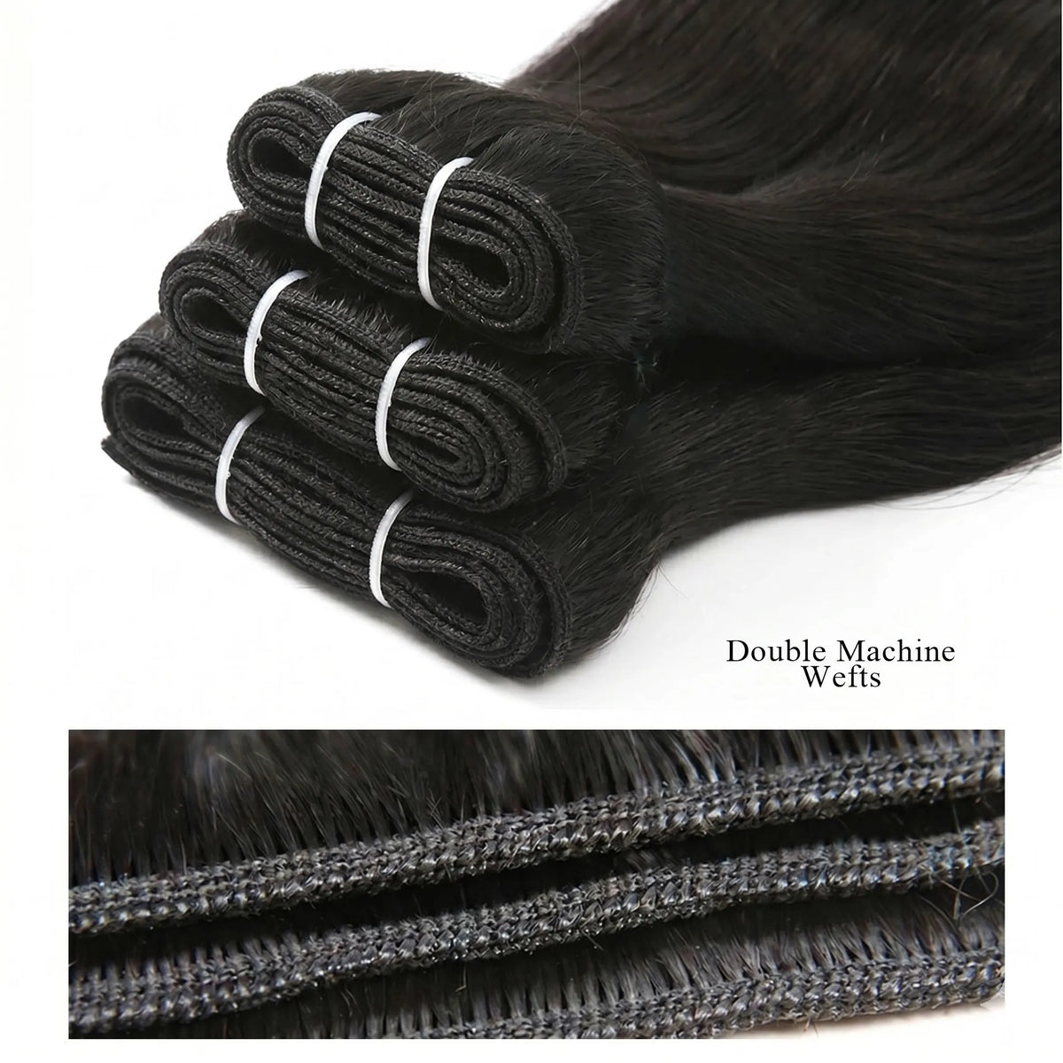 2 3 4 Pcs 14A Body Wave 100% Human Hair Bundles Brazilian Real Remy Weave Hair Unprocessed Raw Hair Bundles Extensions Natural Black