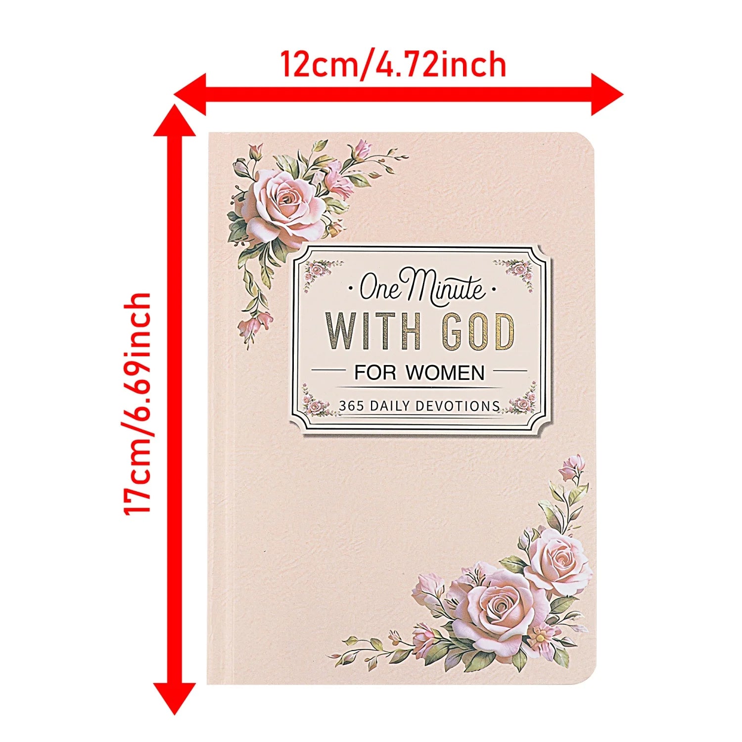 Spending a Minute with God: Women's Edition | Bible Study, Daily Spiritual Inspiration and Prayer Diary Gift for Women/Mothers