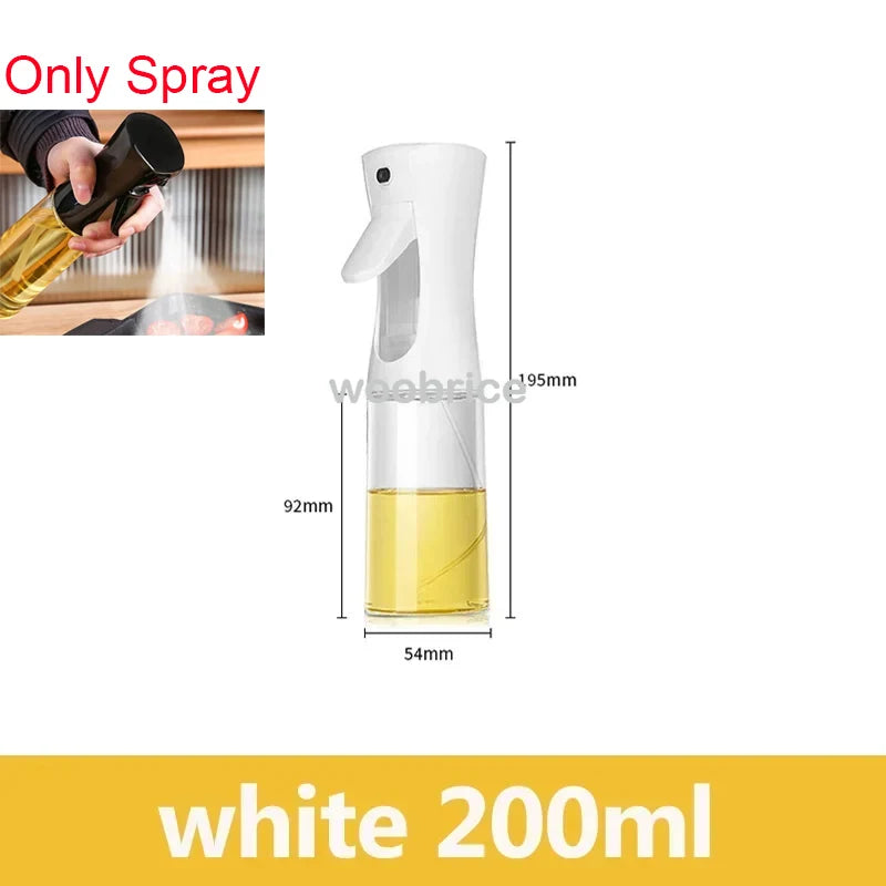 2in1 Kitchen Spray Oil Dispenser Oil Sprayer Polisher Or Only Brush Spray for Air Fryer Salad Grilling Roasting Cooking Kitchen