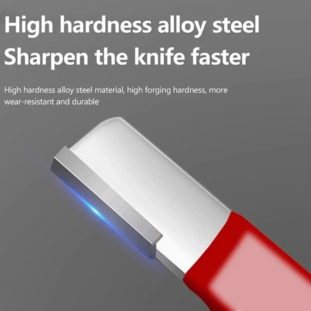 Professional Tungsten Diamond Ceramic Sharpening Stone for Kitchen Knife Scissor Garden Shears All Blades Cutting Tool Sharpener