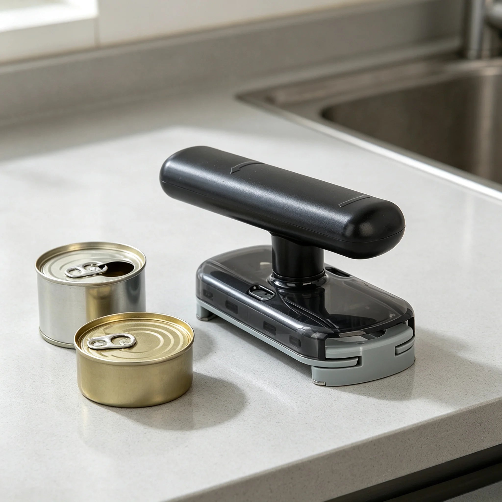 Multi-Functional Bottle and Can Opener