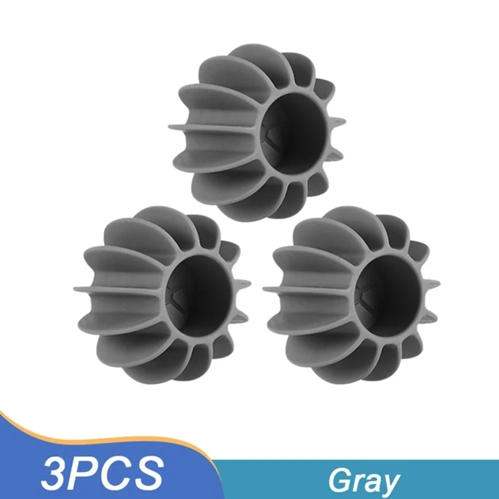 1/3/5Pcs Magic Laundry Balls Clothes Stain Removal Silicone Reusable Washing Ball for Knot Prevention Hair Catcher Cleaning Tool
