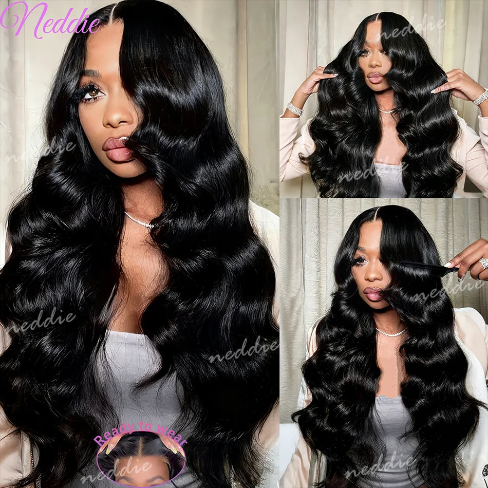 Body Wave Wigs Glueless Wig Human Hair Ready To Wear 5x5 Lace Frontal Wig 4x4 Brazilian Closure Wig For Women Lace Front Wigs
