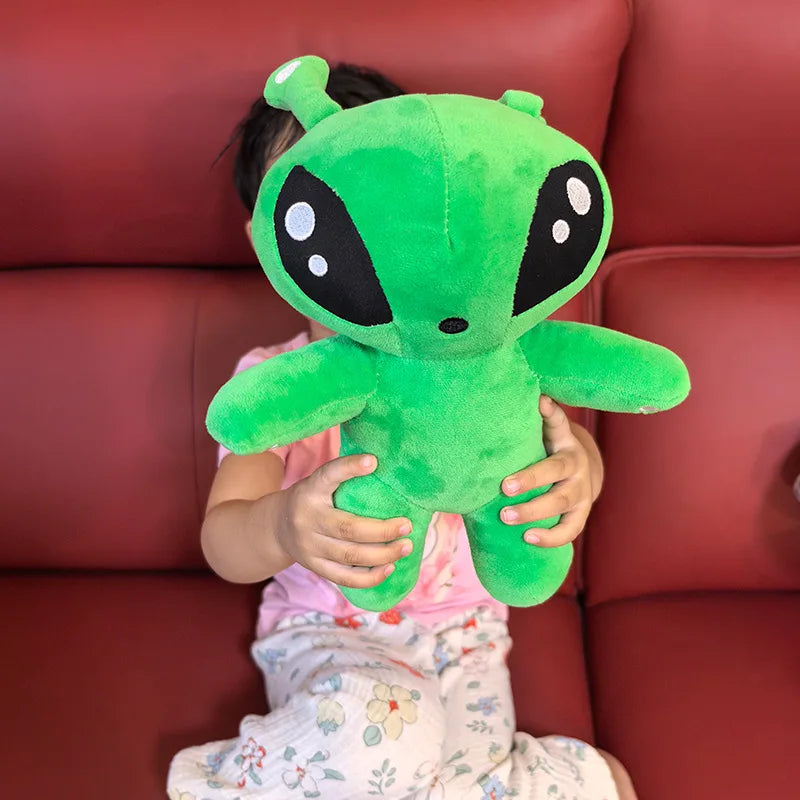 30cm Green Alien Plush Toy Anime Tentacle Horn Alien Monsters Horror Doll Boys Girls Soft Toys Stuffed Throw Pillow Kids Gifts