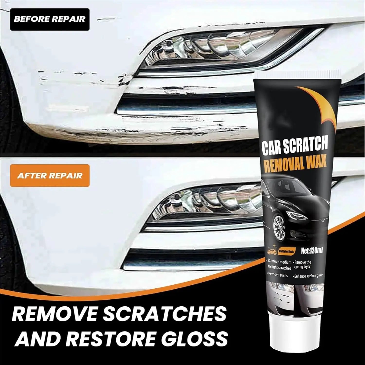 Car Scratch Remover Paint Care Tools Auto Swirl Remover Scratches Repair Polishing Auto Body Grinding Compound Anti Scratch Wax