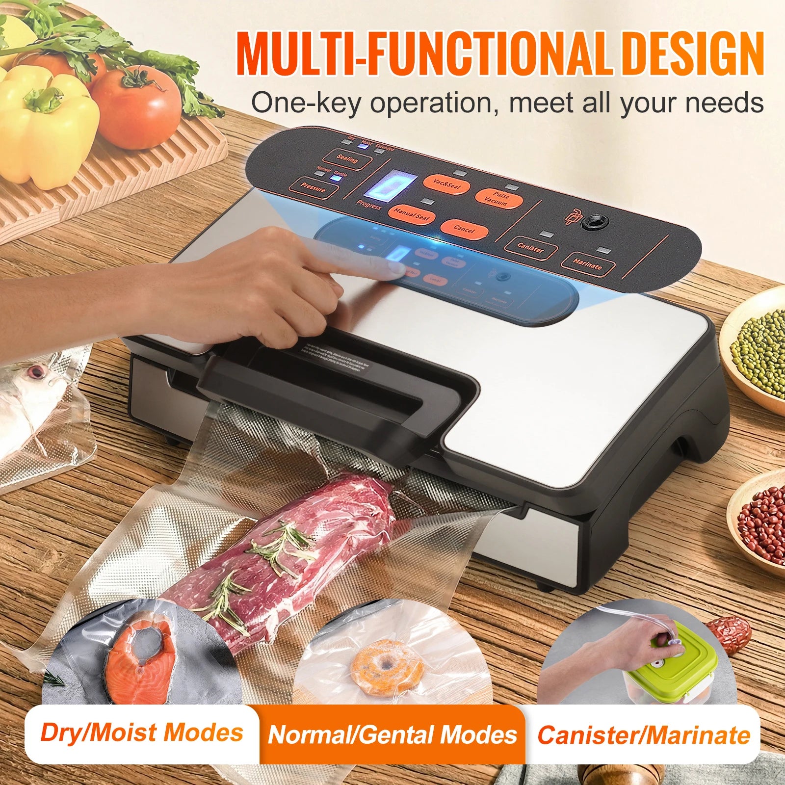 Kitchen Vacuum Food Sealing Machine