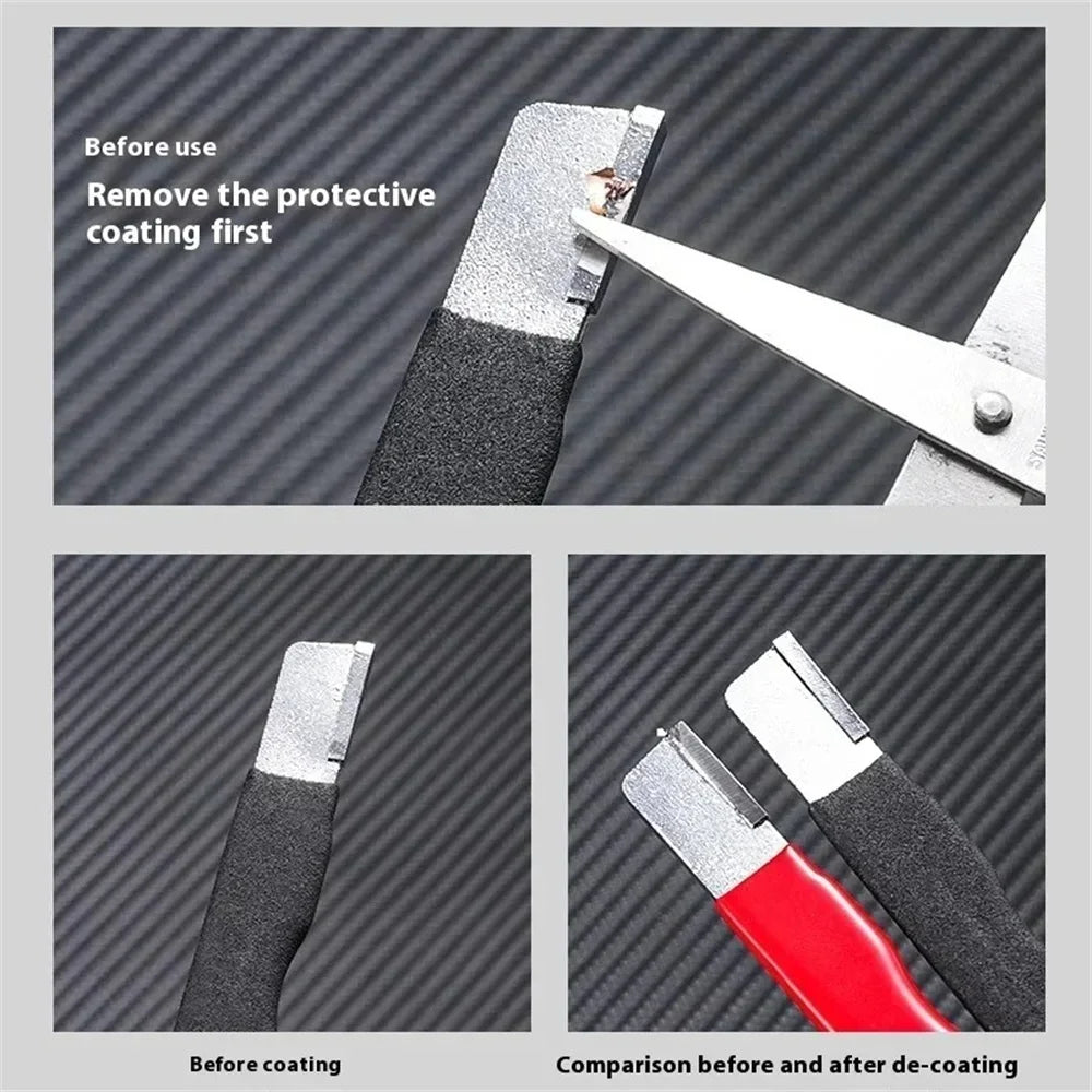 Professional Tungsten Diamond Ceramic Sharpening Stone for Kitchen Knife Scissor Garden Shears All Blades Cutting Tool Sharpener