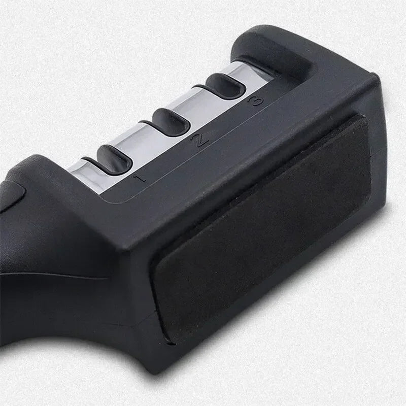 4-Segment Knife Sharpener Knife Sharpeners for Kitchen Knives Stainless Steel Three-Purpose Sharpening Stone for Kitchen Tools