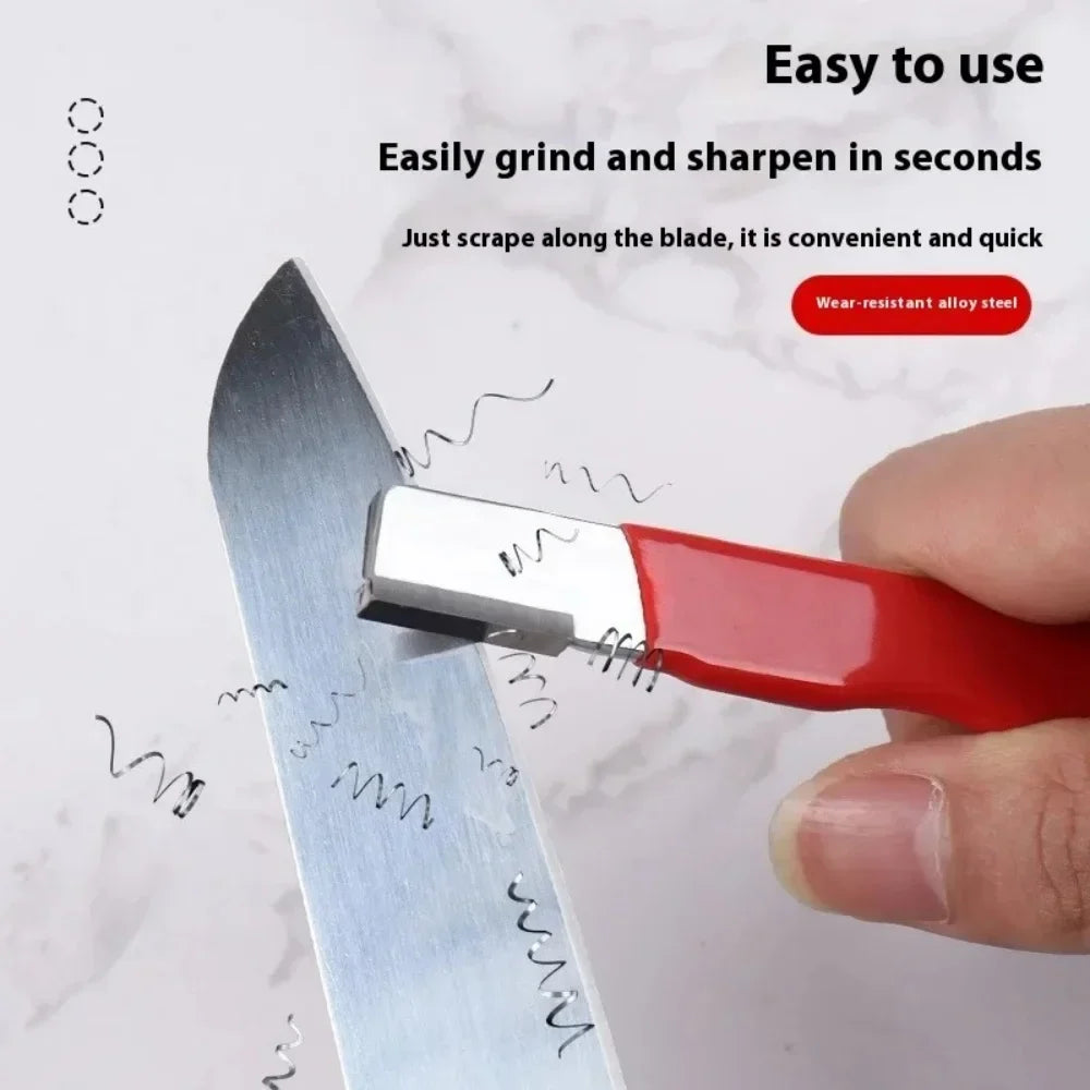 Professional Tungsten Diamond Ceramic Sharpening Stone for Kitchen Knife Scissor Garden Shears All Blades Cutting Tool Sharpener