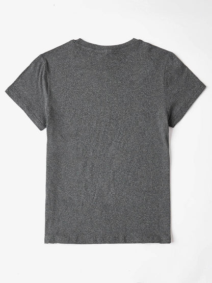 EASTER VIBES Round Neck Short Sleeve T-Shirt - Selvanelle